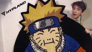 'UNBOXING NARUTO RAMEN RUG ($350 Rug)'