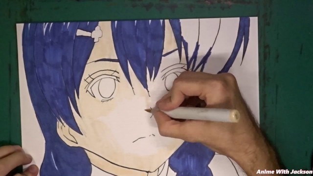 'Megumi Tadokoro - Anime Speed Drawing'