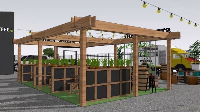 'Flemington Food Truck Park   3D Concepts'