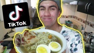 'HACIENDO RECETAS DE TIK TOK \"El RAMEN DE NARUTO\"'