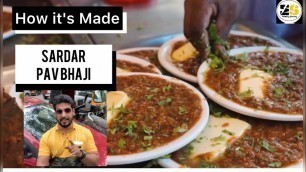 'Sardar Pav Bhaji l How It\'s Made l Mumbai Street Food l Indian Food'