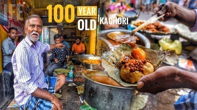 '100 Year’s Old Nandu ki Kachori Only Rs.5/- | Cheapest Food Of Patna | Street Food India'