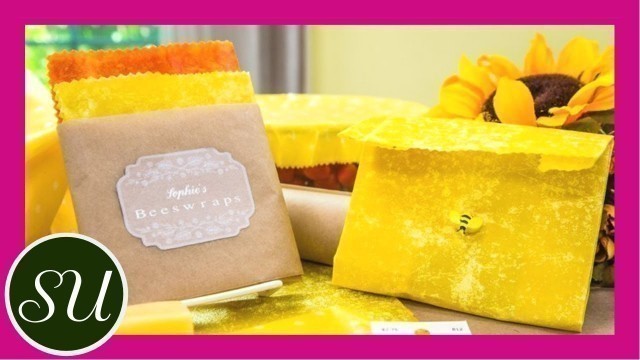 'How To Make an alternative to plastic wrap using beeswax & cotton'