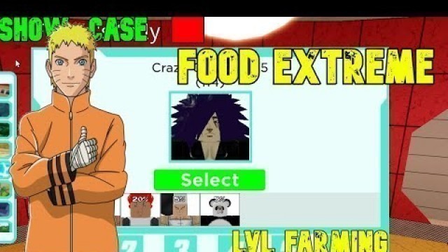 'SHOWCASE NARUTO adult LVL 175 FOOD PARADISE EXTREME no ALL STAR TOWER DEFENSE'