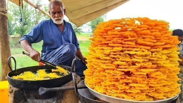 'Jalebi Recipe | Crispy Crunchy and Juicy Jalebi | Kurkuri Jalebi | Mubashir Saddique | Village Food'