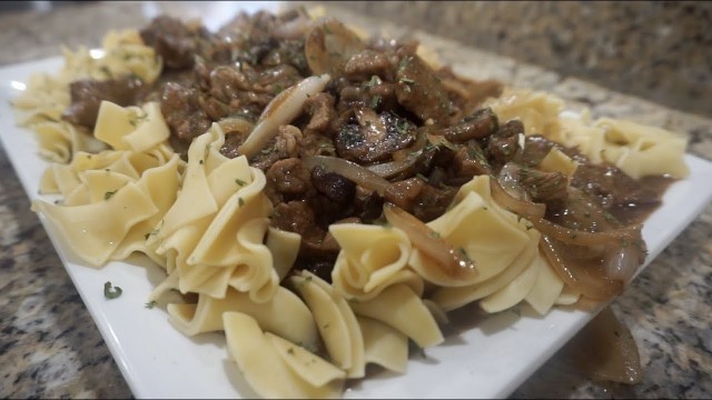 'The Best Beef Stroganoff Recipe | Steak Stroganoff | Southern Smoke Boss'