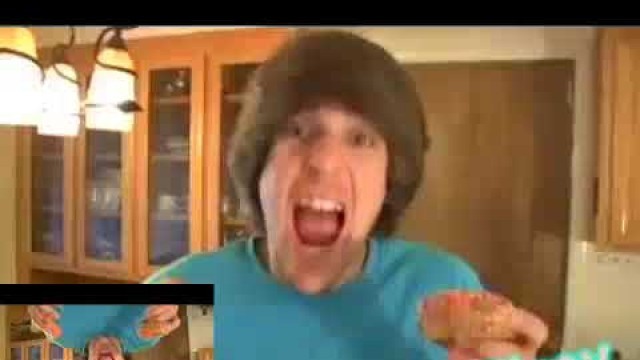 '[Smosh Food Battle 2007] \"YOU\'RE GOING DOWN!!!\" (Sparta Hyper v2.25 Remix!!)'