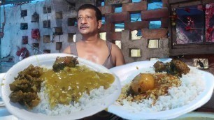 'Hard Working Gorachand Pradhan | Selling Rice Plate Only 17 Rs/ | Cheap & Best Kolkata Street Food'