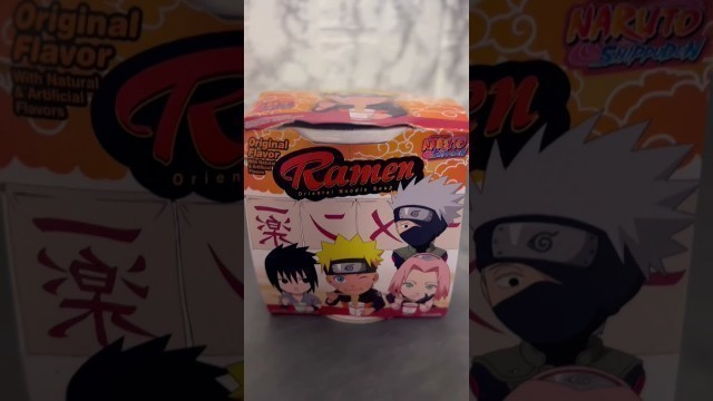 'Trying Naruto Instant Ramen'