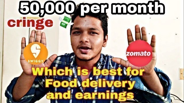 'Swiggy VS Zomato delivery Comparison in Tamil || earnings 50k 