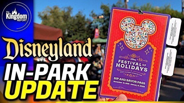 'Disneyland Update: Festival of Holidays, Food, Shows & More!'