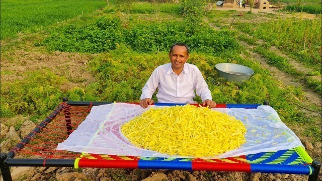 'French Fries Recipe | Crispy French Fries Recipe Cooking by Mubashir Saddique for Village kids'