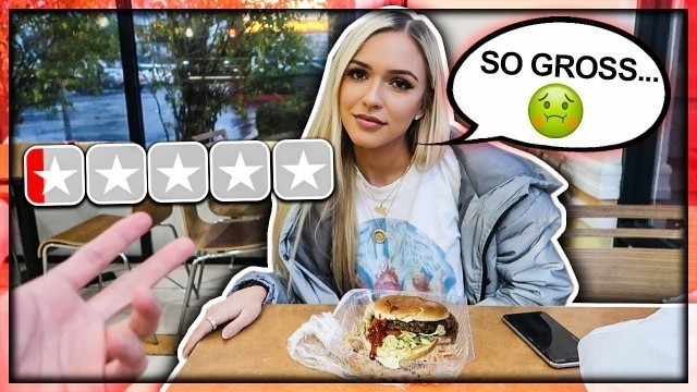 'Taking My Date To Worst Reviewed Restaurant In My City (1 Star)'