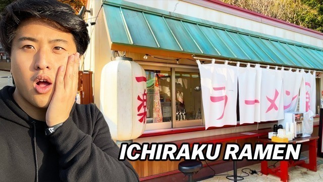 'WE TRIED ICHIRAKU RAMEN FROM NARUTO IN REAL LIFE IN JAPAN!'