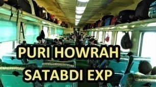 '12278 Puri Howrah Satabdi Express Fare Timing Foods Stoppage | New LHB Rake | PURI TOUR'