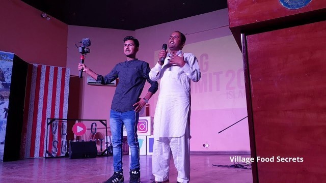 'International Vlog Summit 2019 Islamabad | Mubashir Saddique | Village Food Secrets'