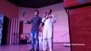 'International Vlog Summit 2019 Islamabad | Mubashir Saddique | Village Food Secrets'