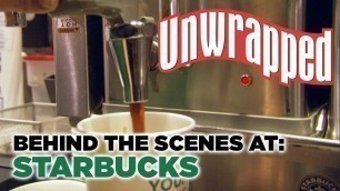 'How Starbucks\' Coffee is Made | Unwrapped | Food Network'