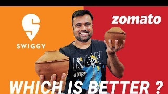 'Zomato Vs Swiggy Challenge | Unboxing Handi Chicken Biryani | Foodie Robin'