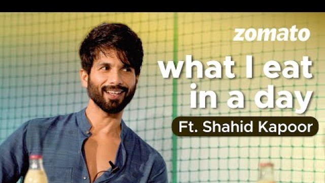 'Jersey Actor Shahid Kapoor Eats This To Stay Fit | Zomato'