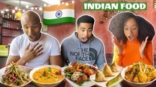 'Americans Try INDIAN Food In NYC For The First Time! *Amazing*'