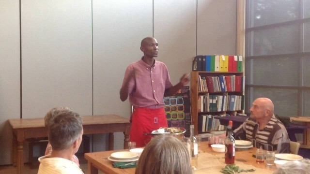 'Chef Kabui speaking on why \"Black Food Matters\"'