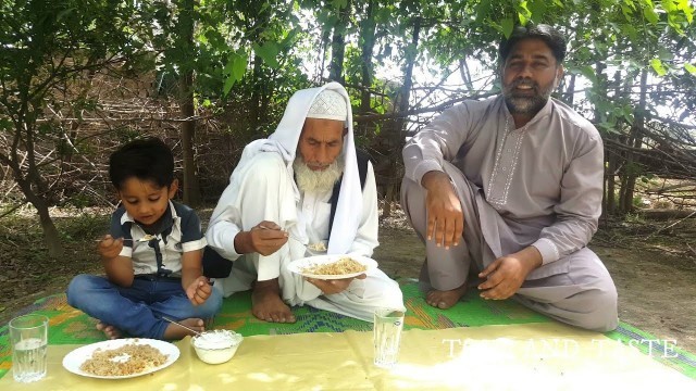 'Chana Daal Pulao Recipe /Pulao Chana Daal/ Village Food secrets / Tour And Taste'