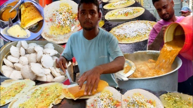 'Gopal Bhai Selling Amazing South Indian Food Rs. 30 /- | Indian Street Food'