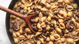 'Ground Beef Stroganoff'