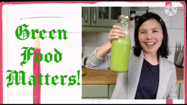 'Green Food Matters! | Celery-Cucumber-Pineapple Juice'