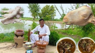 'Goat Head Trotters Recipe Mutton Siri Paya Recipe Recipe By Mukkram Saleem'