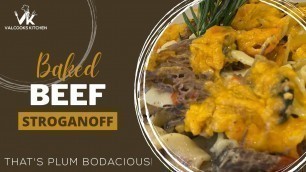 'Baked Beef Stroganoff'