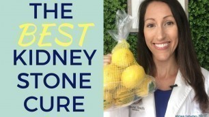 'How to Natural Treat Kidney Stones | DISSOLVE Stones For GOOD! | NATURAL Kidney Stone Pain Relief'