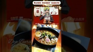 'ramen favorit Naruto #shorts #naruto #ramen #favorite'