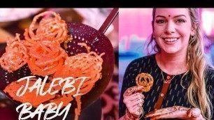 'FOREIGNER MAKES JALEBI | Indian food vlog'