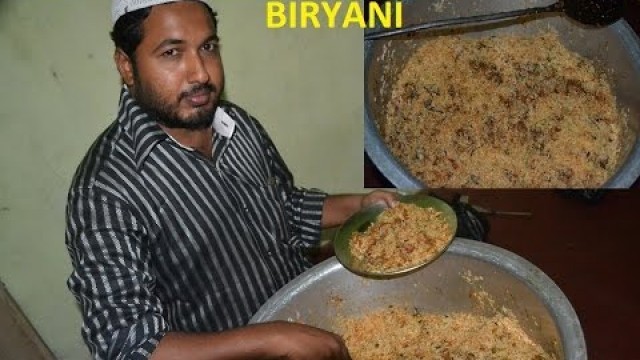 'Indian Muslim festival DUM BIRYANI Preparation for 30 People & STREET FOOD'