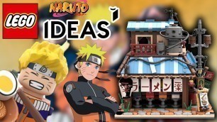 'New Lego Ideas Naruto Ichiraku Ramen Shop? 10K Supporters!!'