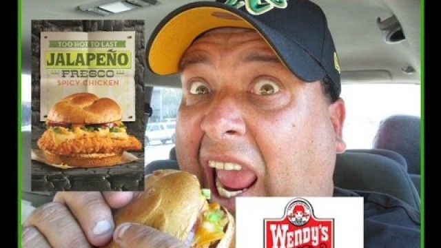 'Wendy\'s Jalapeño Fresco Spicy Chicken Sandwich REVIEW!'