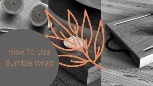 'Beeswax Food Wrap In Use // So Easy !!'