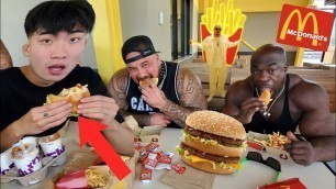 'The NEW J. BALVIN Meal At McDonald\'s (MUKBANG) - RiceGum + Big Boy + Kali Muscle'