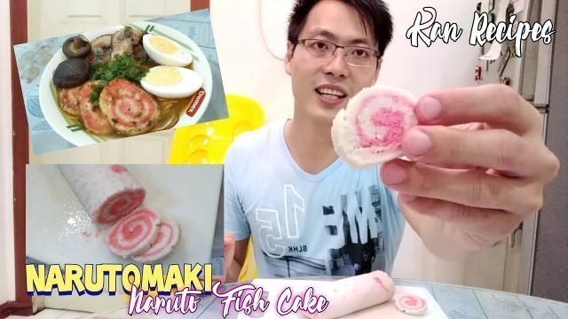 'How to make Narutomaki | Naruto Fish Cake for Ichiraku Ramen 1080p'