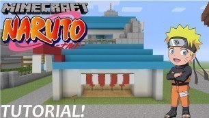 'Minecraft Tutorial!: How to Build Ichiraku Ramen! / Naruto / **Anime Builds**'