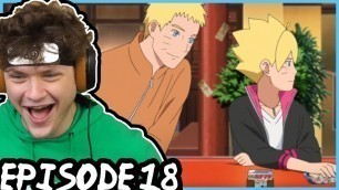 'NARUTO AND BORUTO BOND WITH RAMEN! || Boruto REACTION: Episode 18'