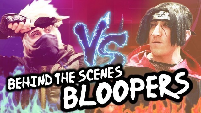 'BLOOPERS - NARUTO FOOD BATTLE! - Cosplay Parody'