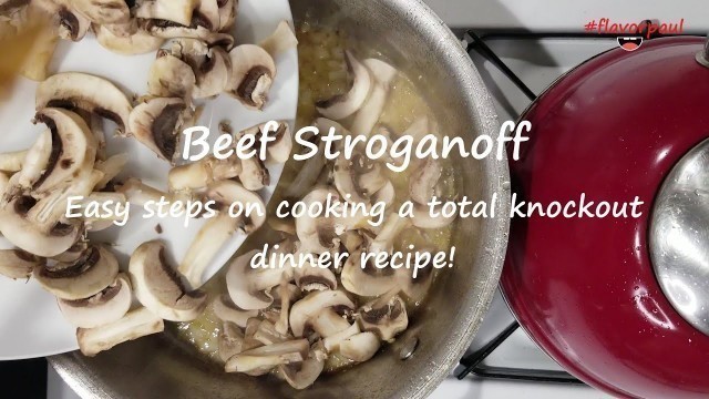 'Beef Stroganoff | Flavorpaul Recipe'