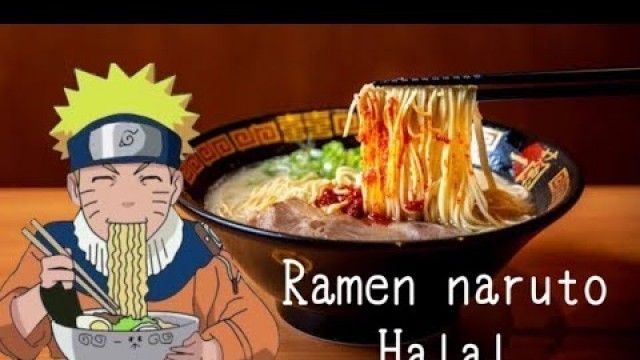 'Naruto ramen halal Osaka japan'