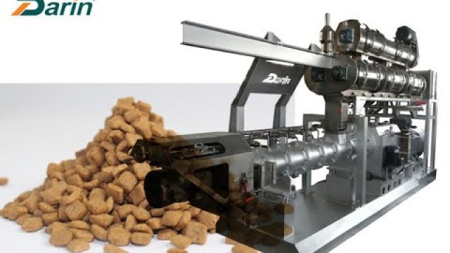 'How It\'s Made Pet Food By The extruder'