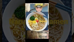 'Naruto And Ramen'