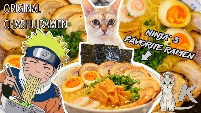 'Recreating NARUTO ICHIRAKU RAMEN | Ft. Guga Foods Cooking'