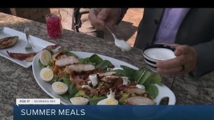 'Chef Jenn shows to hydrate with food'